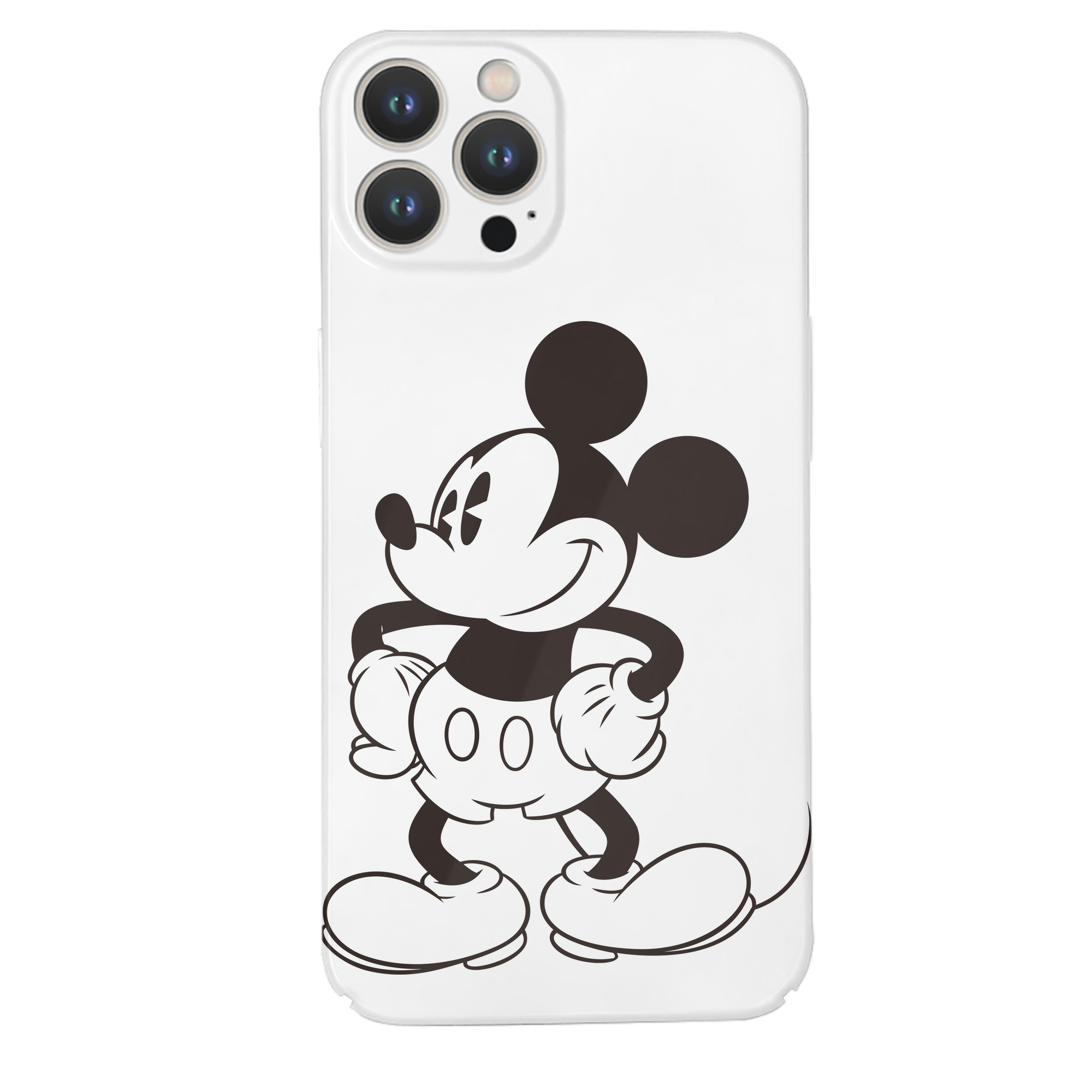 （画像用） ミッキーマウス Mickey Mouse 【iPhone 14シリーズ対応】ハードケース